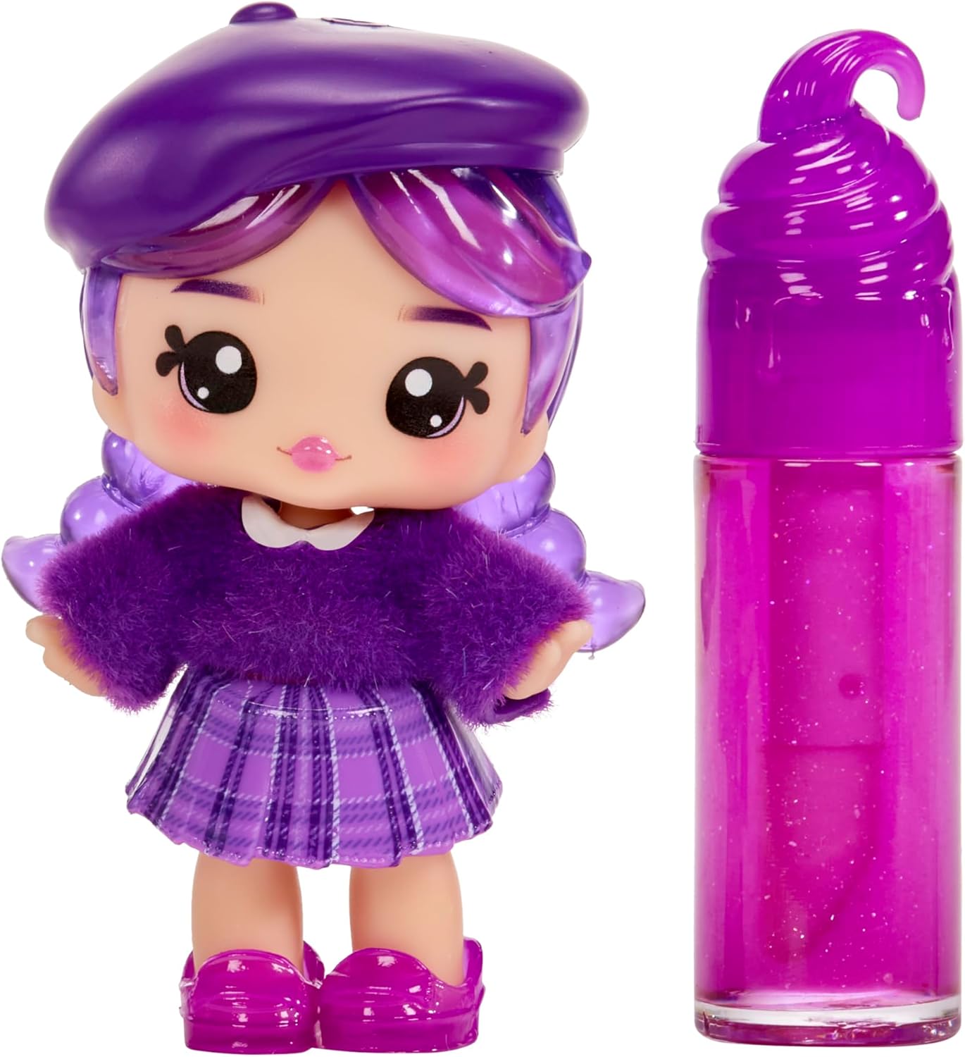 MGA Entertainment Yummiland Lipgloss Doll- Greta Grape