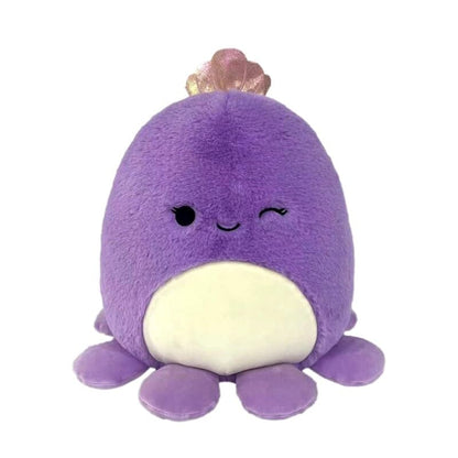 Squishmallows Squishmallow Plush Toy FuzzAMallows Purple Octopus 30 cm Cuddly Toys Original 2024