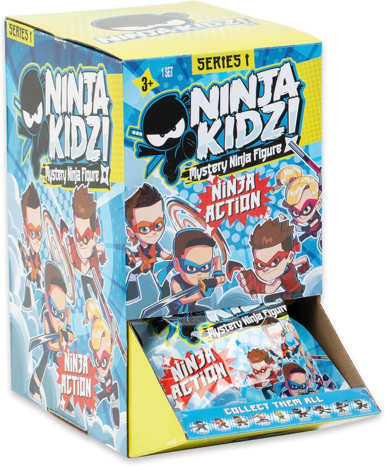 Ninja Kidz 4501CO Ninja Figurest Ninjja Kidz Mystery Set - 1 item