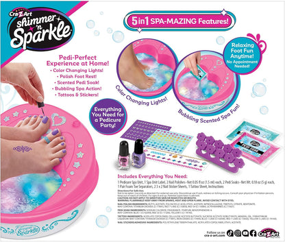 Shimmer N Sparkle - 5 In 1 Light Up Spa Salon (65628)