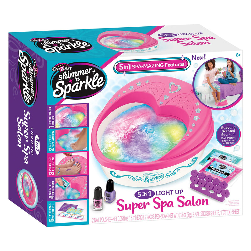 Shimmer N Sparkle - 5 In 1 Light Up Spa Salon (65628)