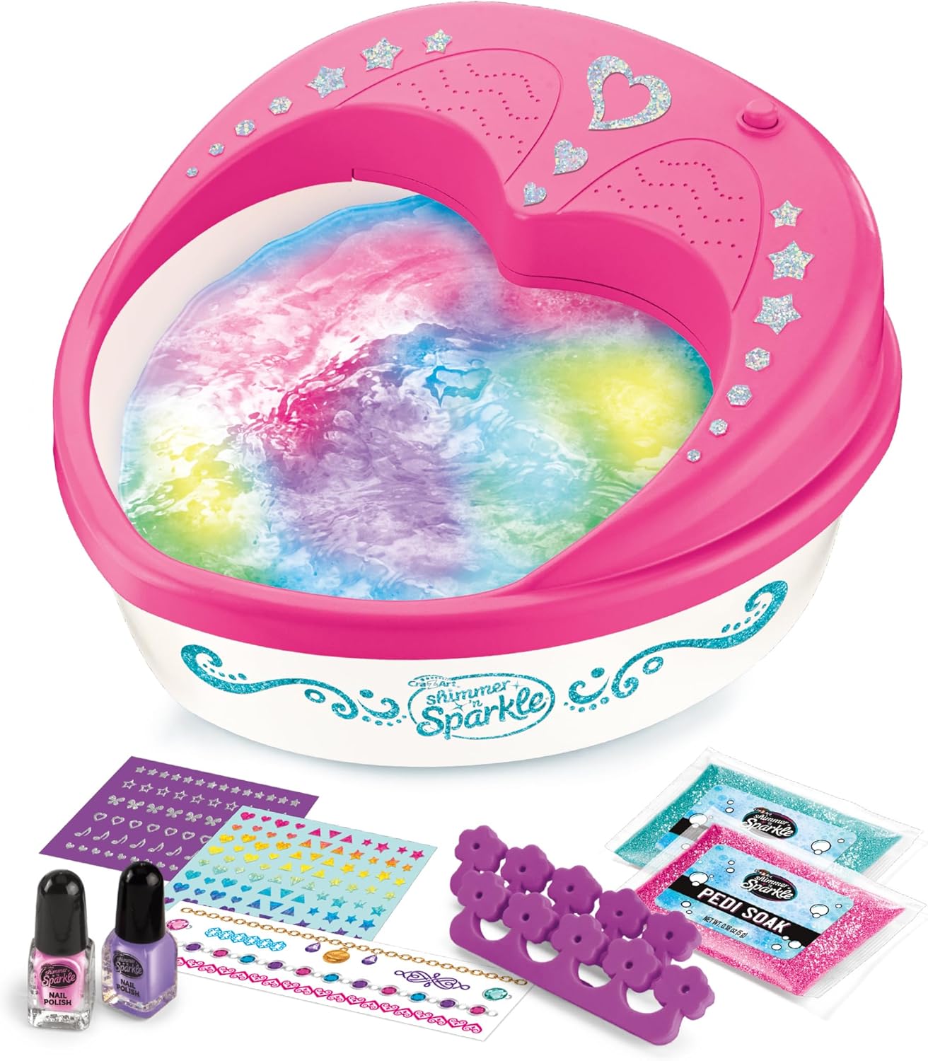 Shimmer N Sparkle - 5 In 1 Light Up Spa Salon (65628)