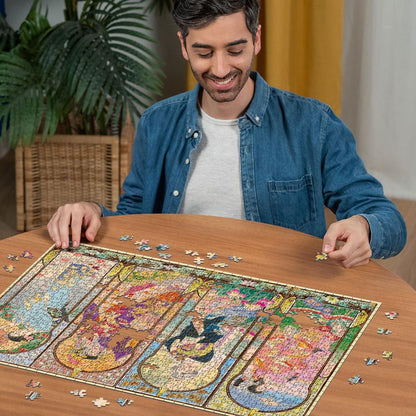 Ravensburger Puzzle 2D 1000 elementów: Cztery pory roku, Nowy design