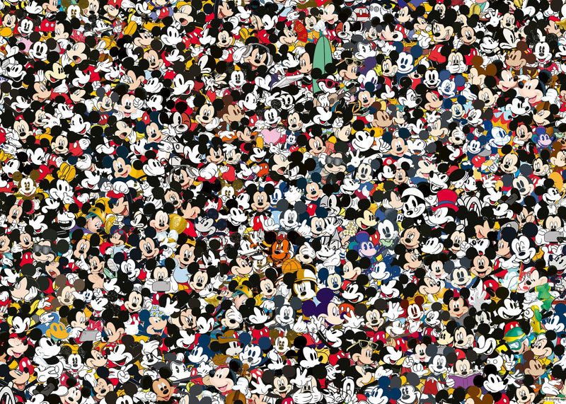 Ravensburger Puzzle 12000529 - Mickey Challenge - 1000 Teile Disney Puzzle für Erwachsene und Kinder ab 14 Jahren