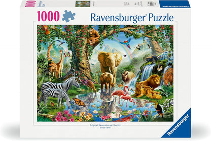 Ravensburger Puzzle 12000682 - Abenteuer im Dschungel - 1000 Teile Puzzle für Erwachsene und Kinder ab 14 Jahren,