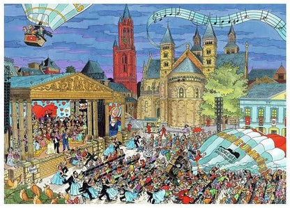 Ravensburger puzzel Fleroux Maastricht - Legpuzzel - 1000 stukjes