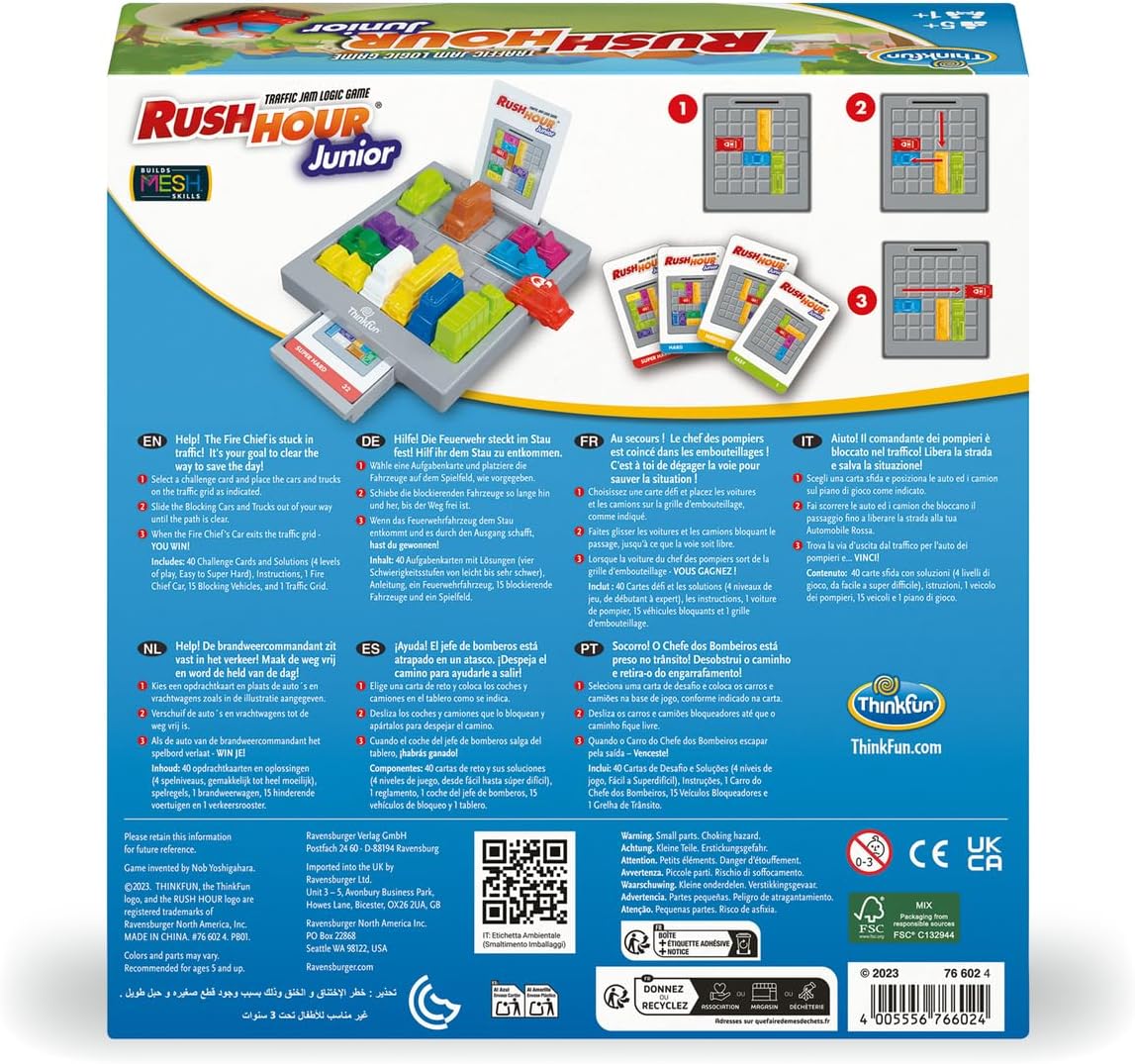 Ravensburger - Rush Hour 2024 Junior Denkspel