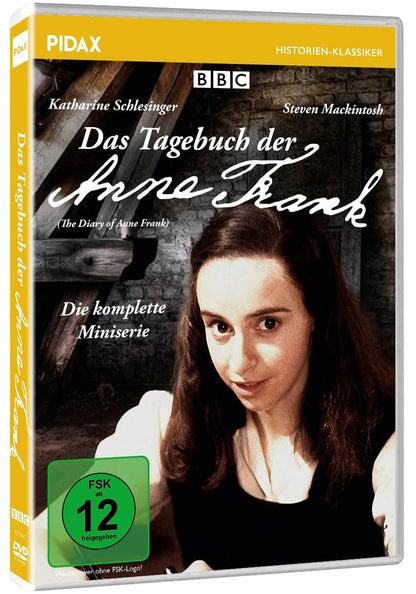 Das Tagebuch der Anne Frank - Die komplette 4-teilige populäre BBC-Verfilmung über die dramatischen Erlebnisse der Jüdin im 2. Weltkrieg (Pidax Historien-Klassiker