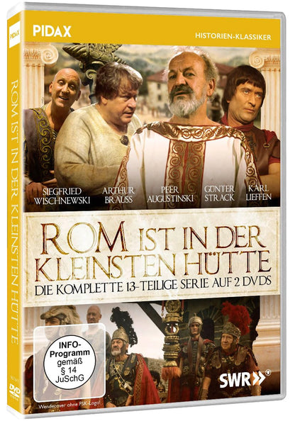 Rom ist in der kleinsten Hütte / Die komplette 13-teilige Historienserie mit Starbesetzung (Pidax Historien-Klassiker)