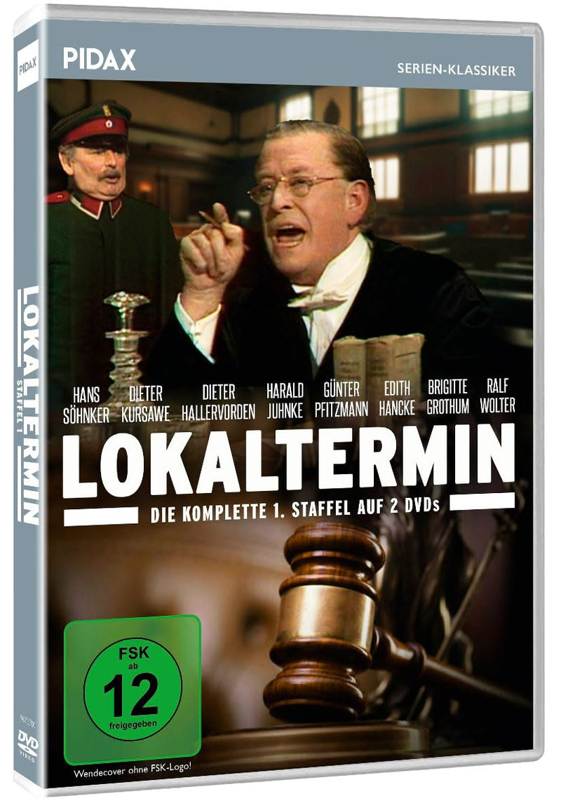 Lokaltermin, Staffel 1 / Die ersten 13 Folgen der Erfolgsserie - Altberliner Gerichtsgeschichten im Stil von Königlich Bayerisches Amtsgericht - absolute Starbesetzung (Pidax Serien-Klassiker