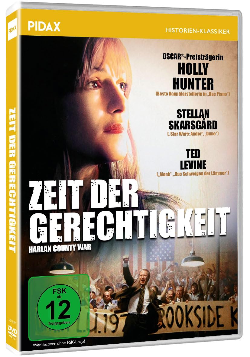 Zeit der Gerechtigkeit (Harlan County War) / Mitreißendes Filmdrama nach wahren Begebenheiten mit Starbesetzung (Pidax Historien-Klassiker