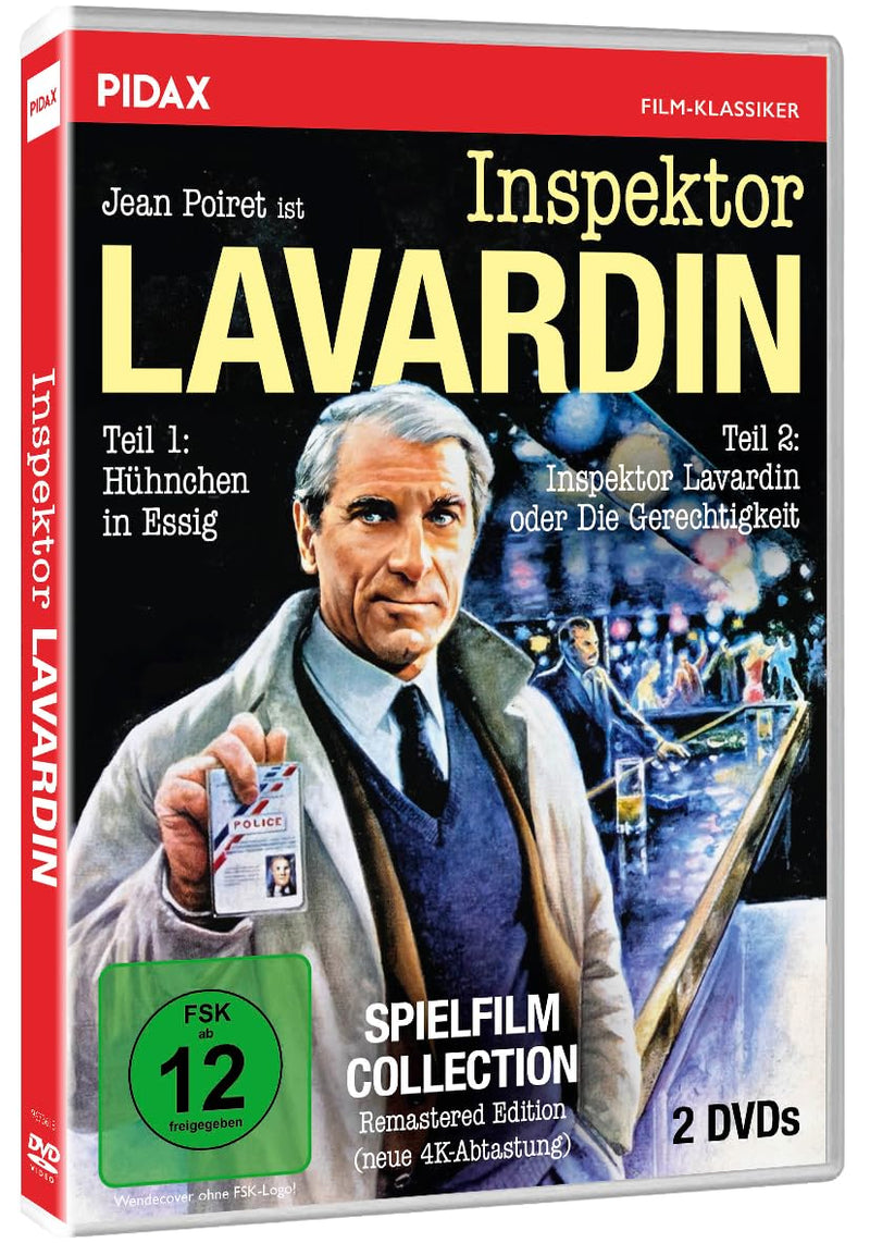Inspektor Lavardin - Spielfilm Collection Edition / Die beiden Kinofilme von Altmeister Claude Chabrol mit neuer 4K-Abtastung (Pidax Film-Klassiker