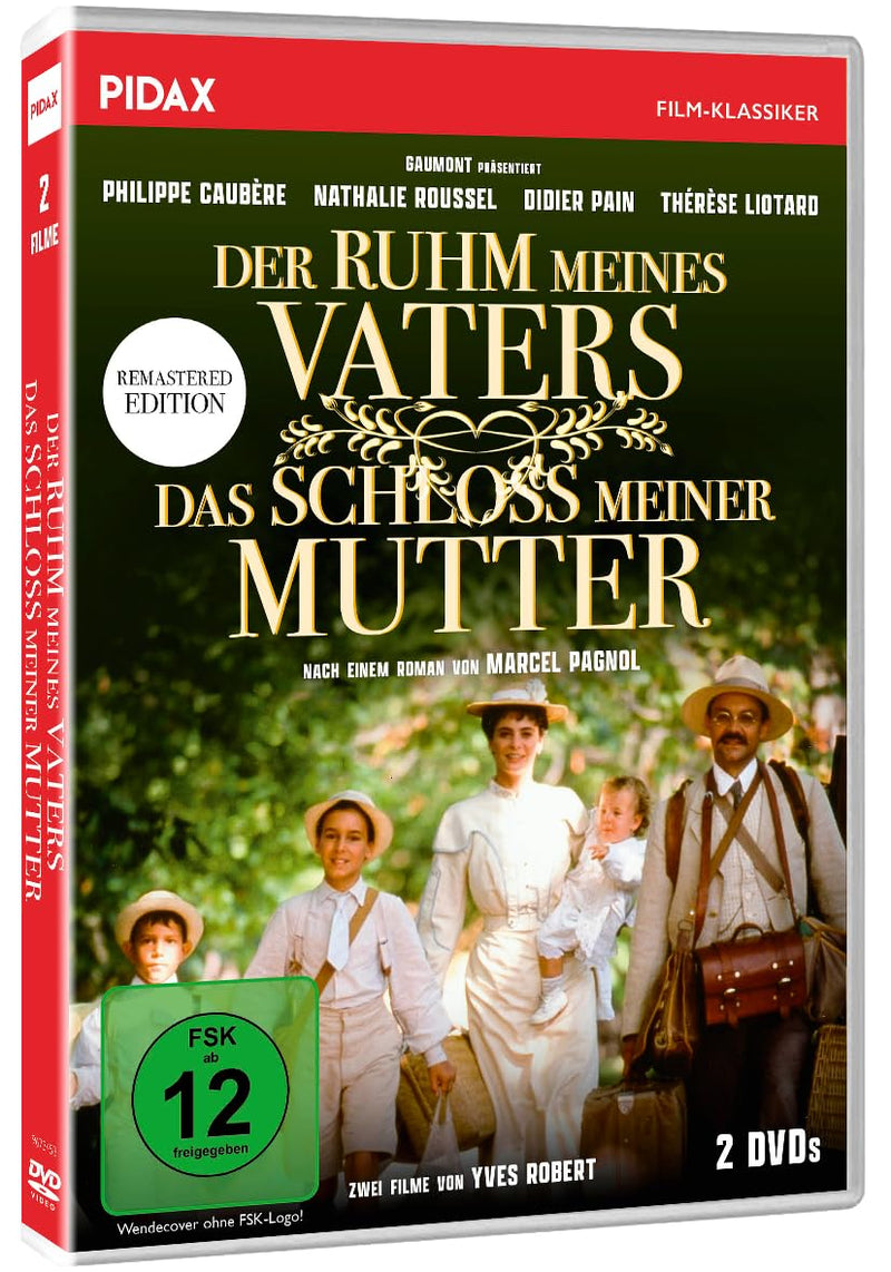 Der Ruhm meines Vaters & Das Schloss meiner Mutter - Französischer Zweiteiler - Aufbereitete Edition - Preisgekrönte Spielfilmreihe von Marcel Pagnol (Pidax Film-Klassiker