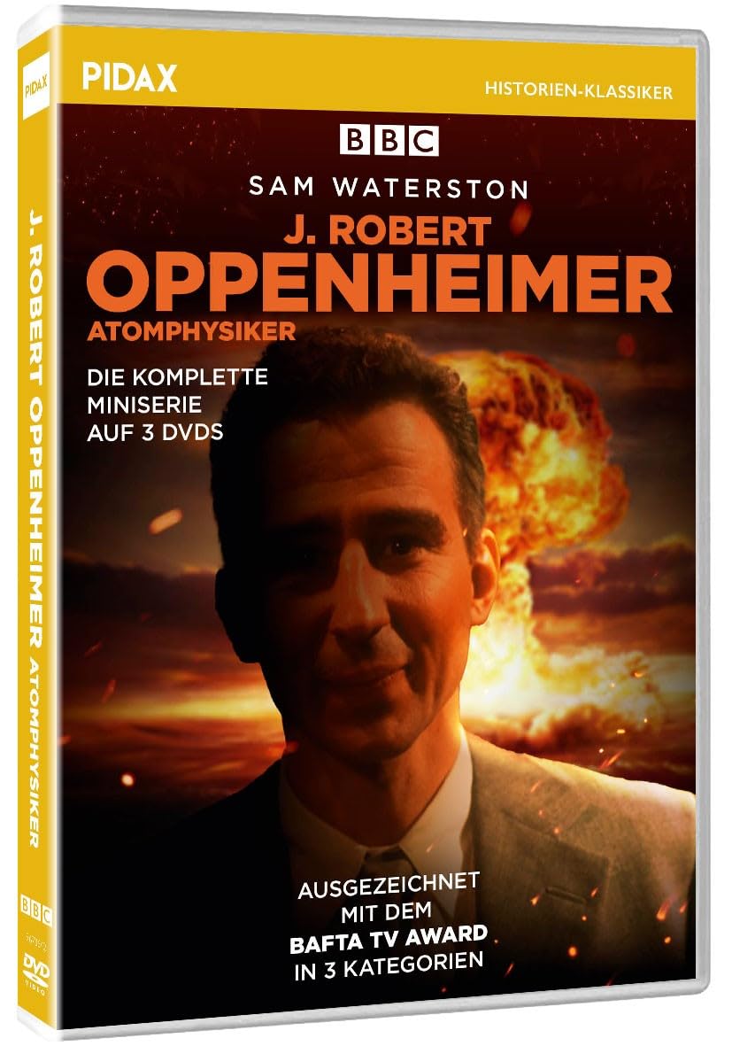 J. Robert Oppenheimer - Atomphysiker / Die komplette 7-teilige preisgekrönte BBC-Serie mit Starbesetzung (Pidax Historien-Klassiker