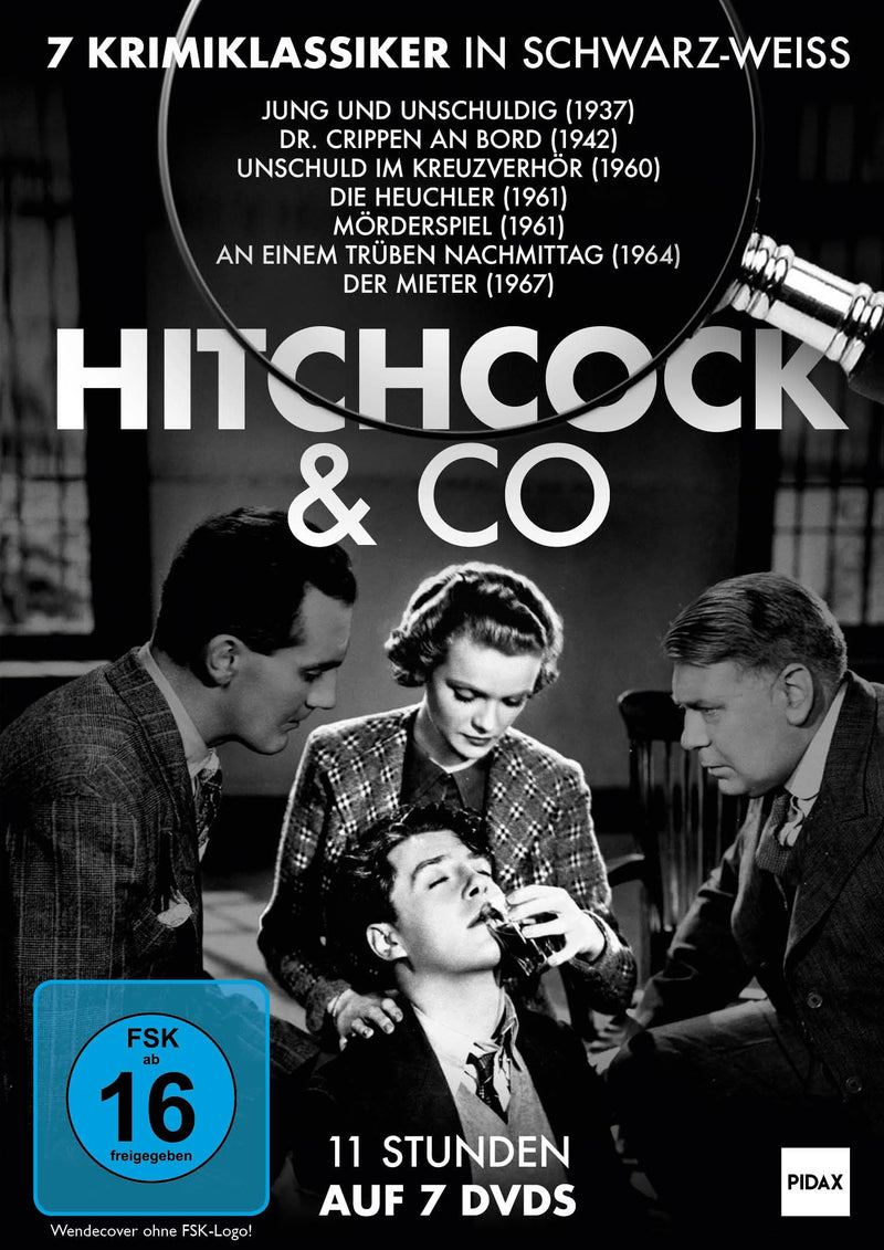 Hitchcock & Co. - 7 Filmklassiker / Sieben unvergessliche Nervenkitzel-Klassiker mit Starbesetzung