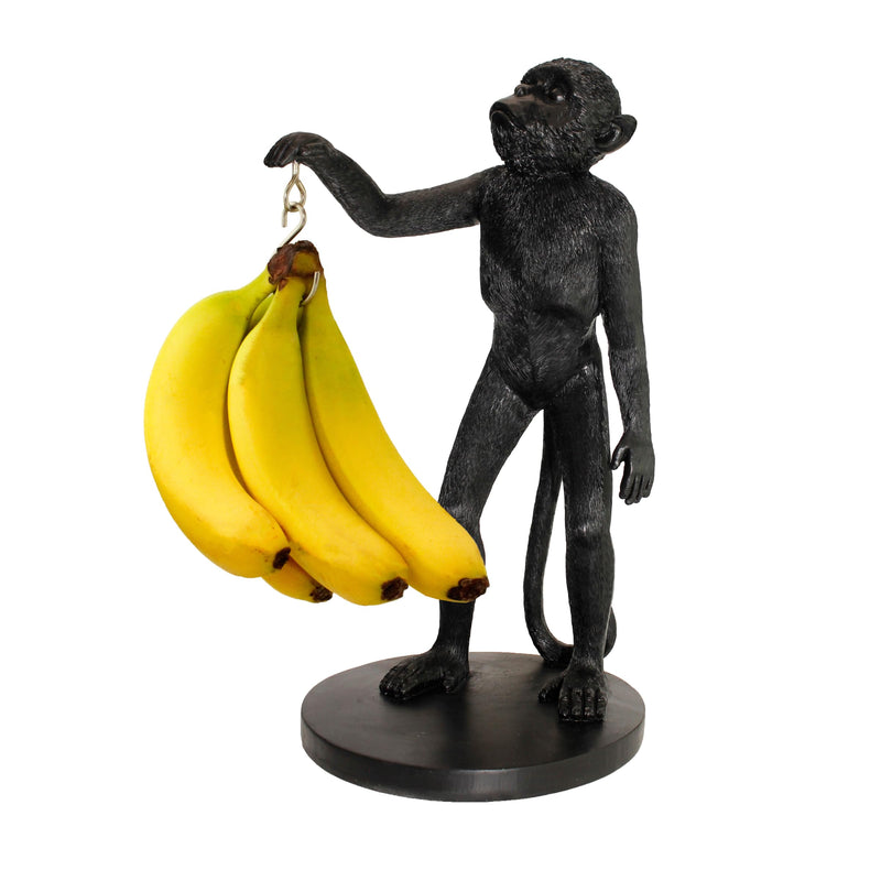 Winkee - Fruit Holder - Monkey Banana Holder - Black