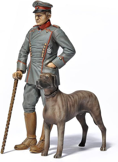 Miniart 1:16 Schaal The Red Baron Manfred von Rihthofen WWI Flying Ace Plastic Model Kit