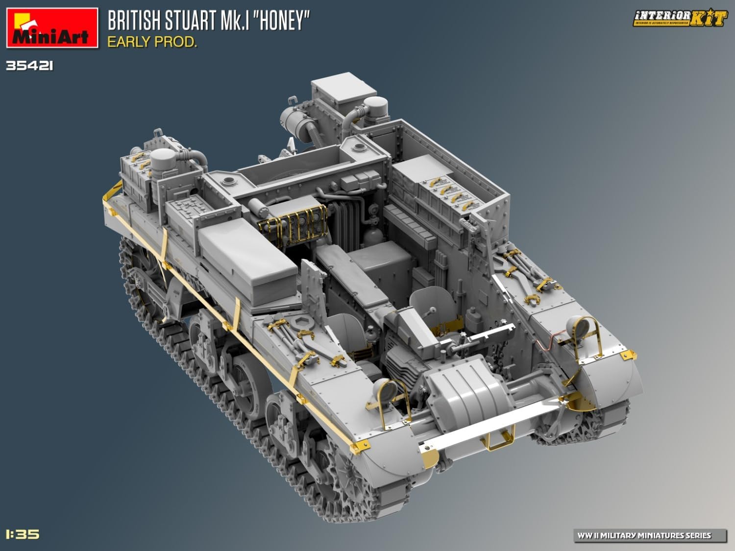 MiniArt - 1/35 British Stuart Mk.i Honey Early (10/24) *