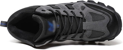 OZYSZSSZBESAN xie Oxford laarzen voor heren heren outdoor wandelschoenen winter heren lederen heren regenjas enkelveiligheid werklaarzen 6.5 Donkergroen met bont
