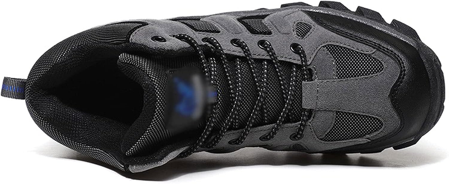 OZYSZSSZBESAN xie Oxford laarzen voor heren heren outdoor wandelschoenen winter heren lederen heren regenjas enkelveiligheid werklaarzen 8 Donkergroen met bont