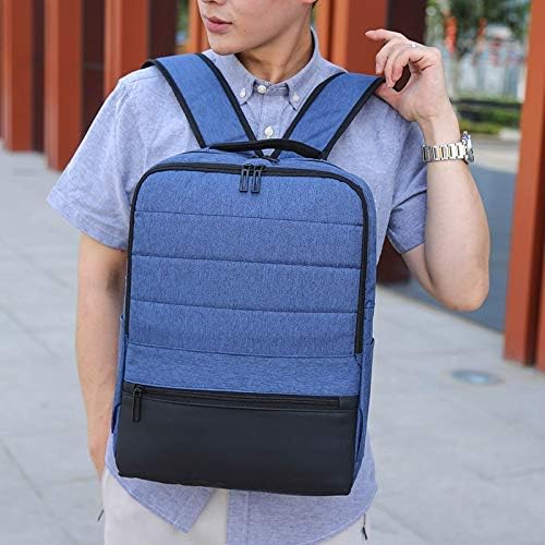 Wachqinganssjb Backpack for Men, Multifunctional Fashion Backpack Men Backpack Simple Business Bag Pack Backbag Blue