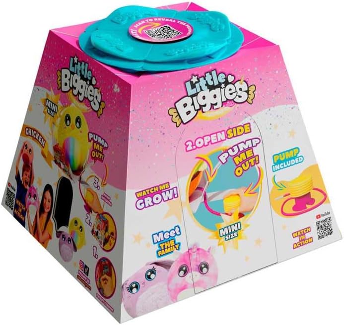 Biggies Little Inflatable Plush Fantasy - Unicorn