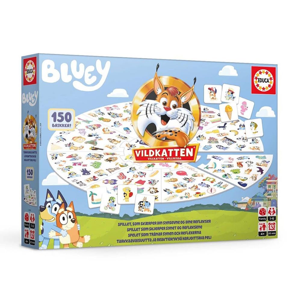 Educa - Wild Cat Bluey (78-20074