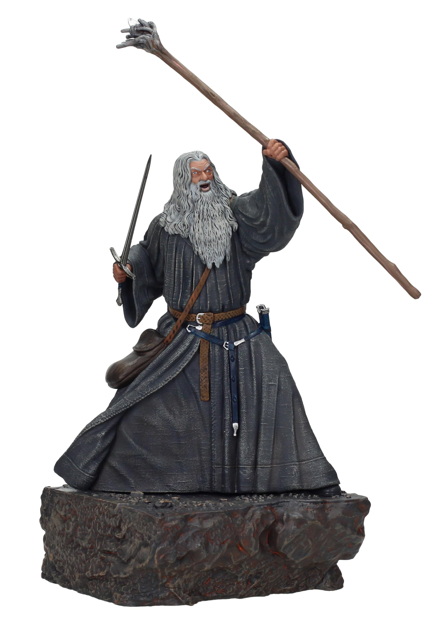 SD toys - Statue Le seigneur Des Anneaux - Gandalf Moria Battle 18cm - 8435450255779
