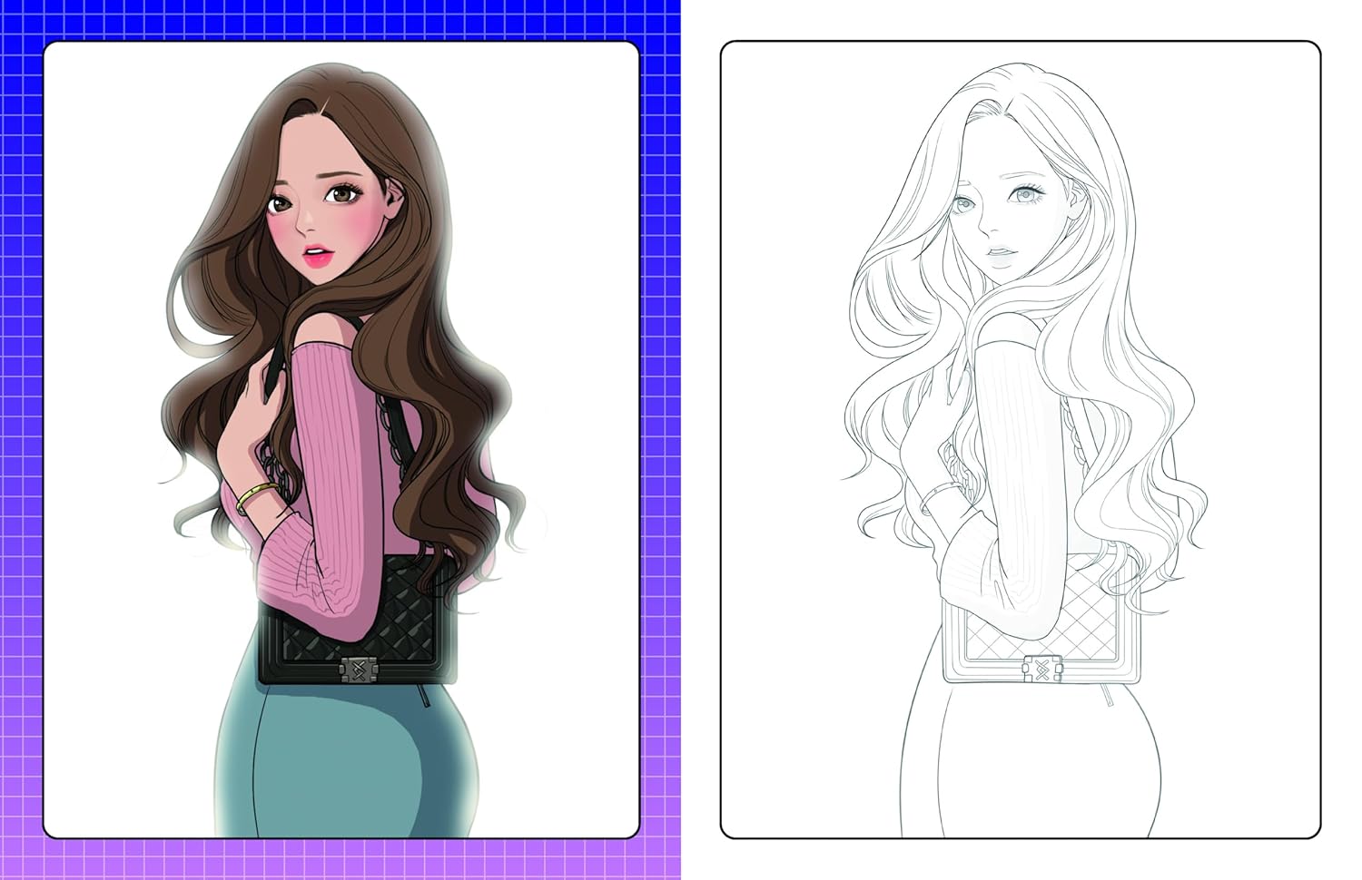 The Official True Beauty Coloring Book