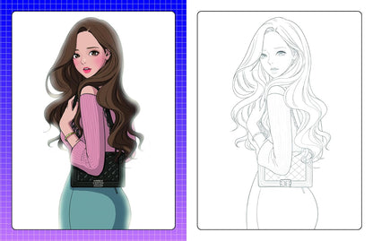 The Official True Beauty Coloring Book