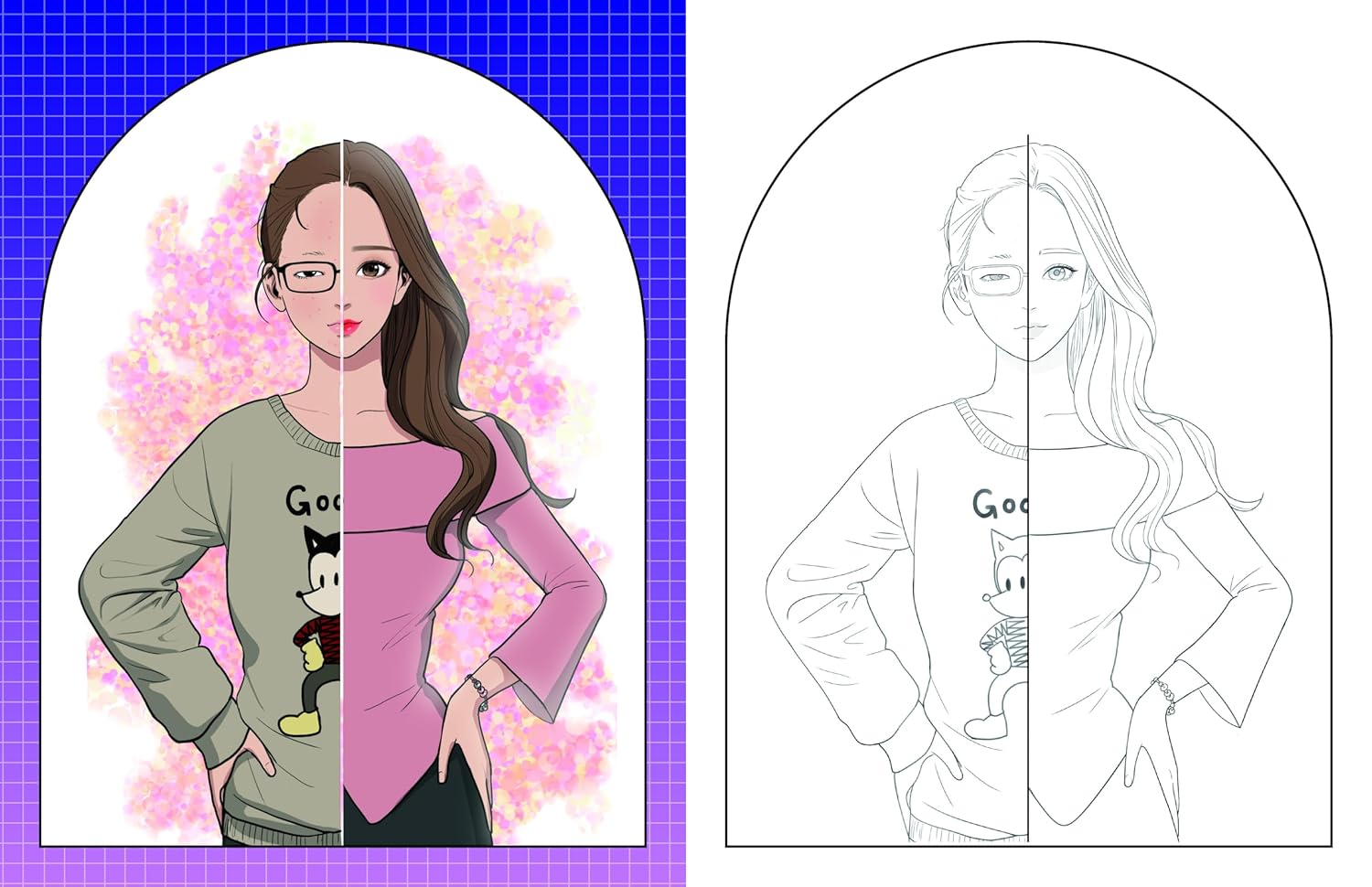 The Official True Beauty Coloring Book
