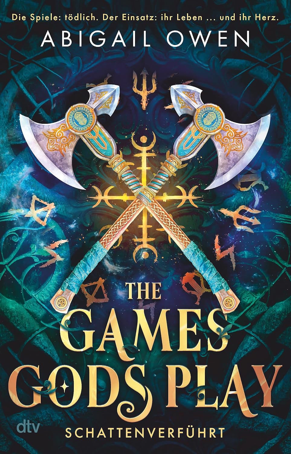 The Games Gods Play – Schattenverführt: Roman | Deluxe-Ausgabe mit Farbschnitt – Epischer Romantasy-Reihenstart mit olympischen Göttern und tödlichem Wettkampf (Schattenverführt-Reihe, Band 1