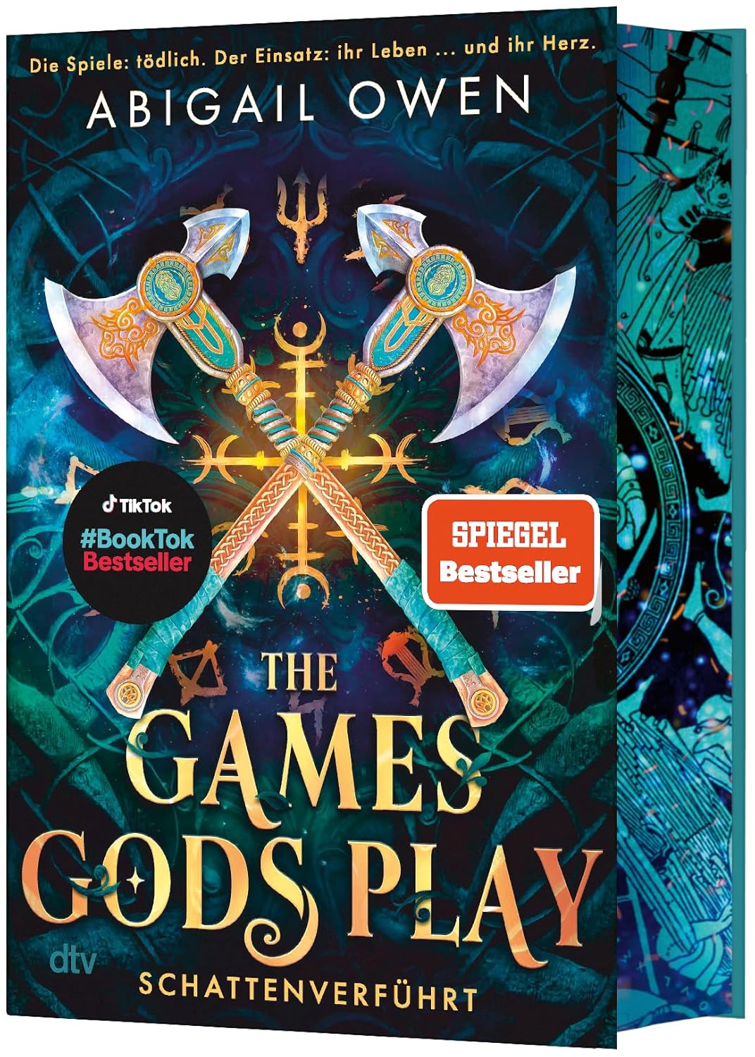 The Games Gods Play – Schattenverführt: Roman | Deluxe-Ausgabe mit Farbschnitt – Epischer Romantasy-Reihenstart mit olympischen Göttern und tödlichem Wettkampf (Schattenverführt-Reihe, Band 1