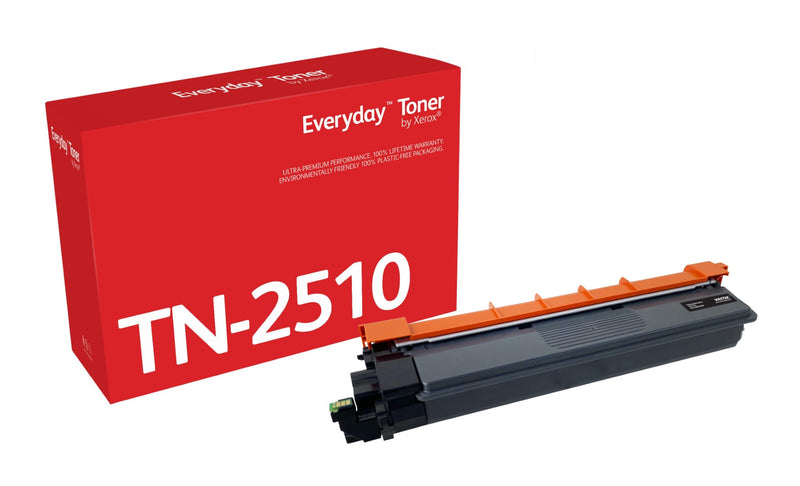 Xerox Everyday Toner Compatibile con Brother TN2510 Nero, Capacità Standard