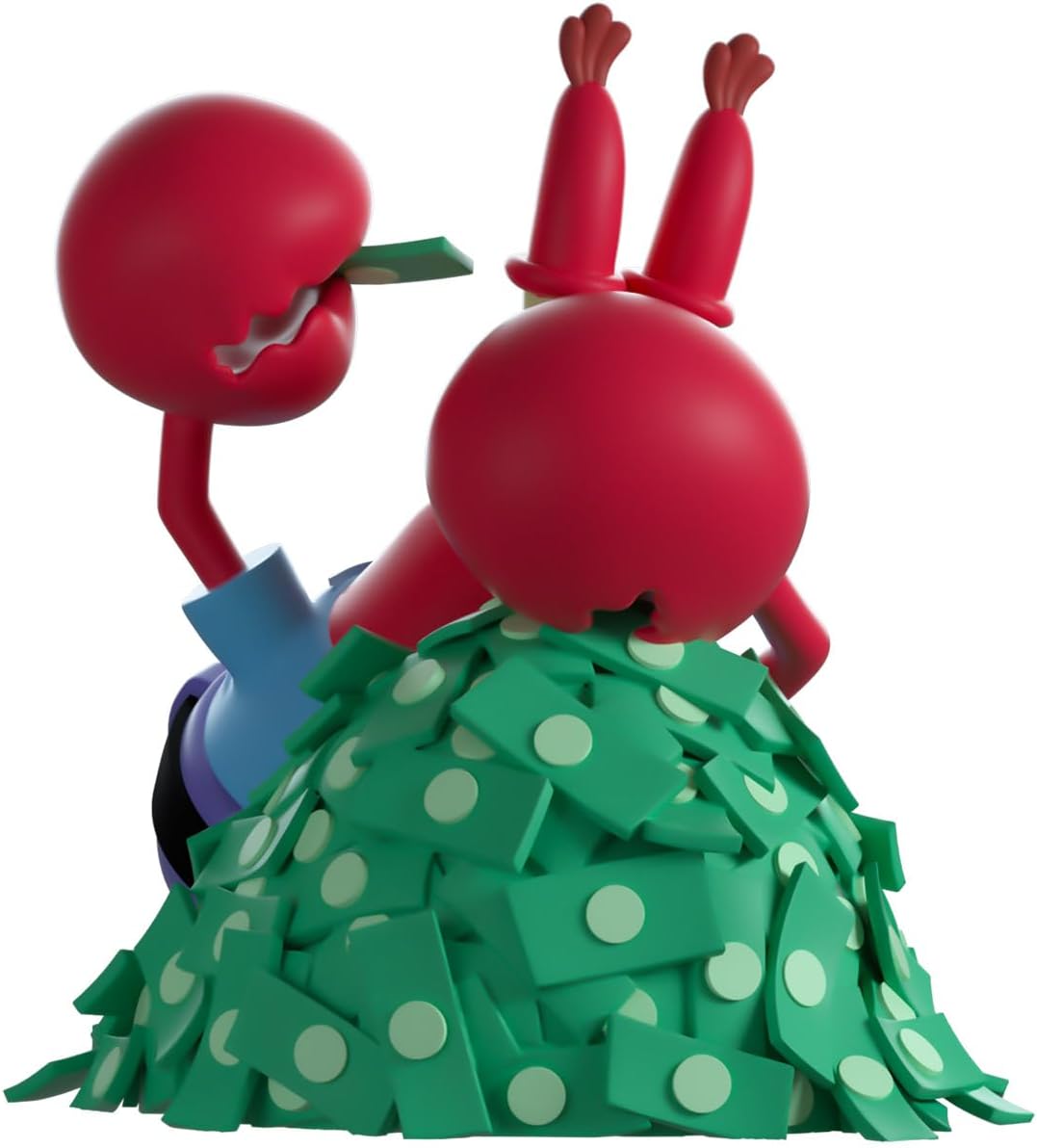 Youtooz Spongebob Squarepants Pile O'Money Mr. Krabs 4.1", Pile O'Money Mr. Krabs Vinyl Figure, Collectible Mr. Krabs from Spongebob Squarepants by Youtooz Spongebob Squarepants Collection Pile O Mone