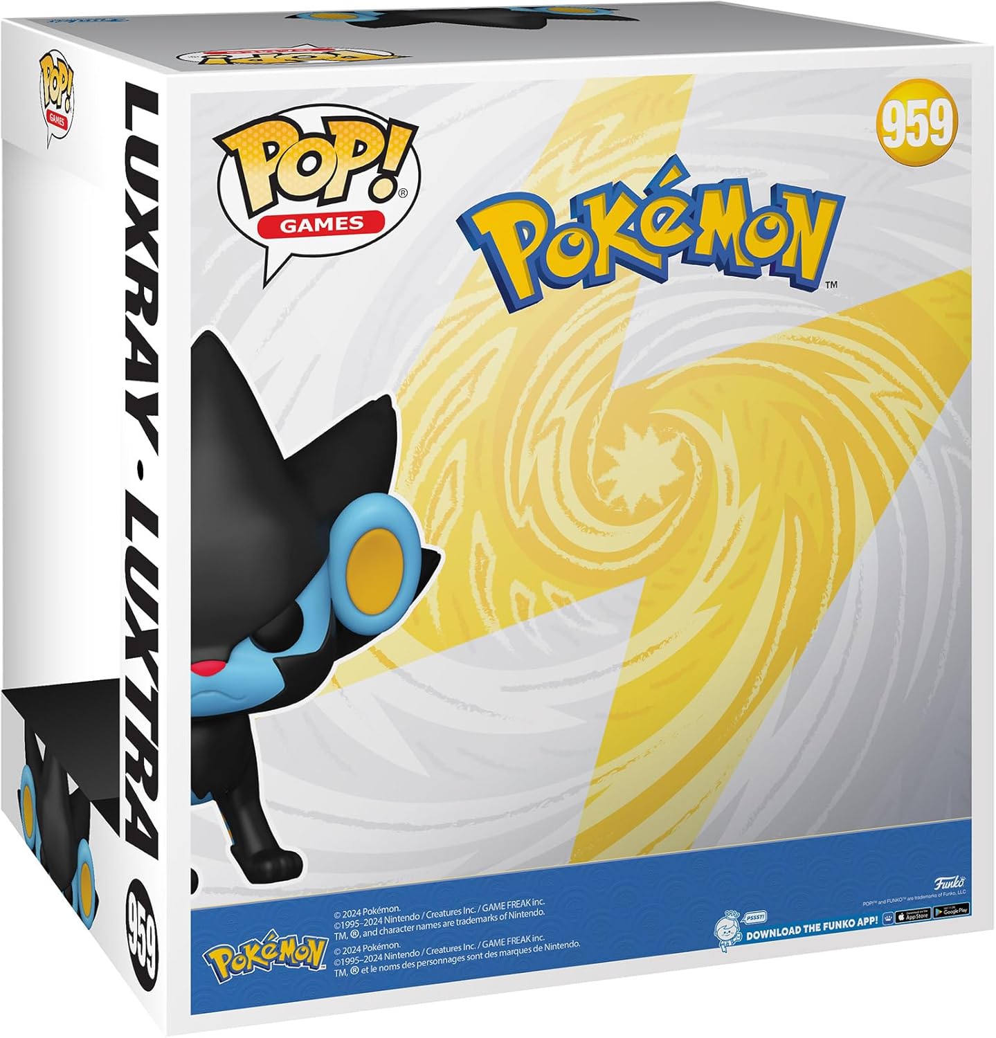 Funko POP! Jumbo: Pokemon - Luxray - Collectable Vinyl Figure - Official Merchandise - Toys for Kids & Adults - Games Fans - Model Figure for Collectors and Display