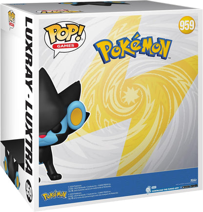 Funko POP! Jumbo: Pokemon - Luxray - Collectable Vinyl Figure - Official Merchandise - Toys for Kids & Adults - Games Fans - Model Figure for Collectors and Display