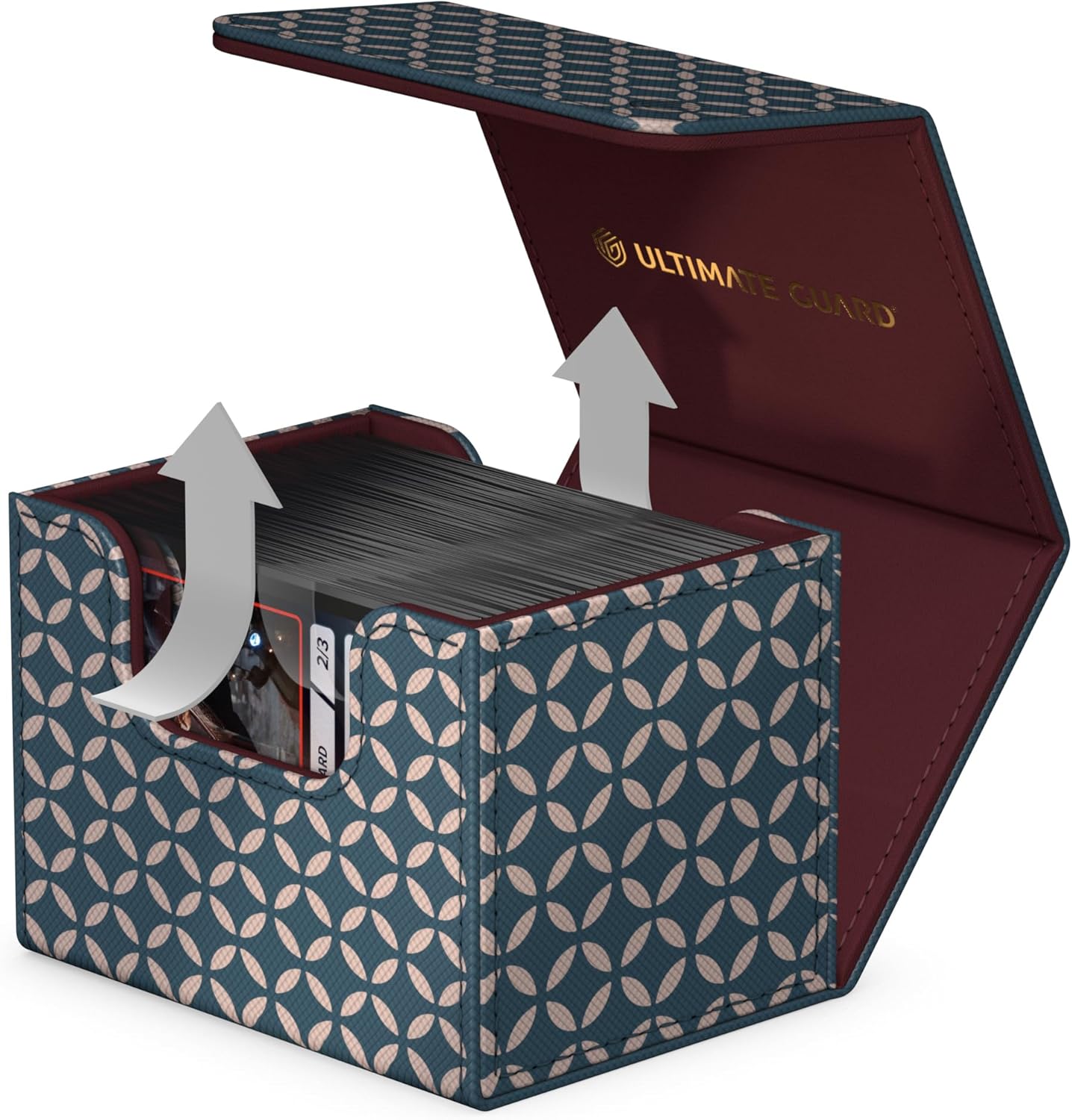 Ultimate Guard Limited Run Sidewinder 100+ Shogun's Journey II, Deck Box for 100 Double-Sleeved TCG Cards, Shippou, Magnetic Closure & Microfiber Inner Lining…