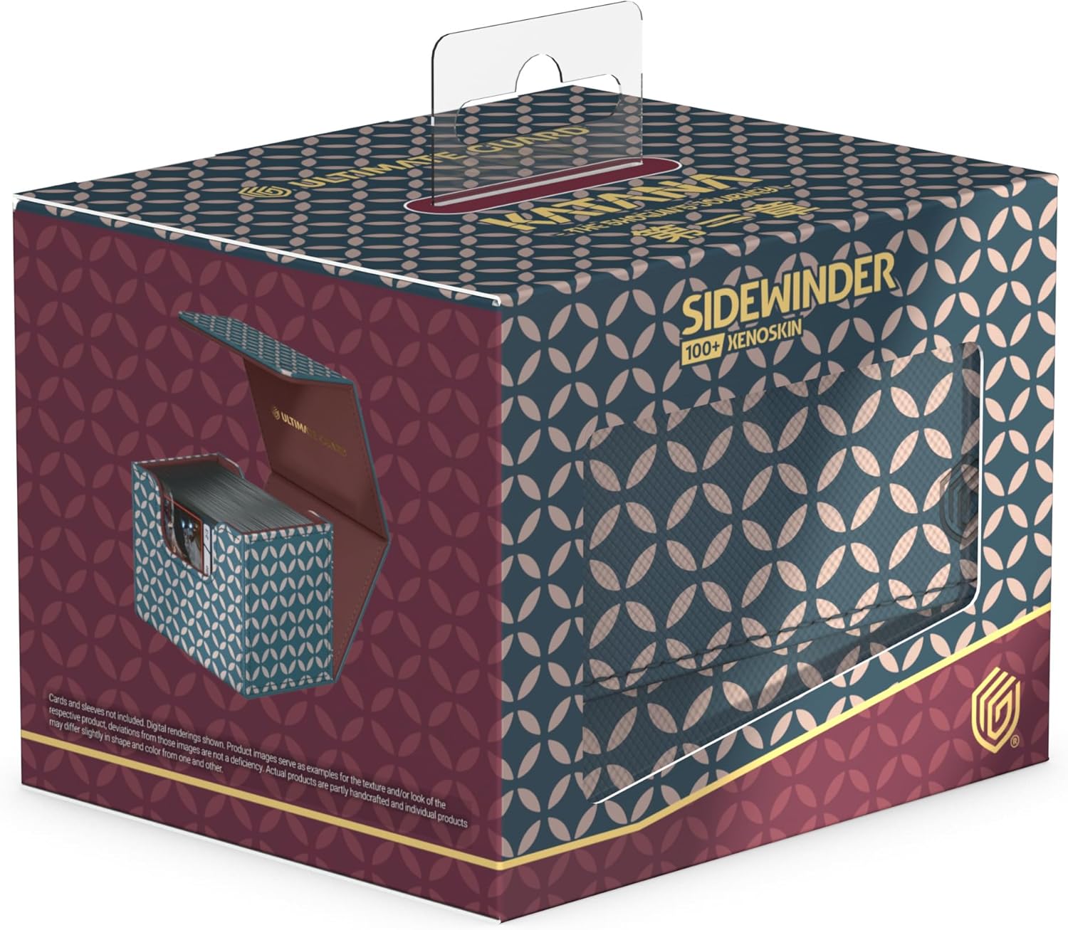Ultimate Guard Limited Run Sidewinder 100+ Shogun's Journey II, Deck Box for 100 Double-Sleeved TCG Cards, Shippou, Magnetic Closure & Microfiber Inner Lining…