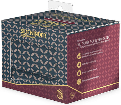Ultimate Guard Limited Run Sidewinder 100+ Shogun's Journey II, Deck Box for 100 Double-Sleeved TCG Cards, Shippou, Magnetic Closure & Microfiber Inner Lining…