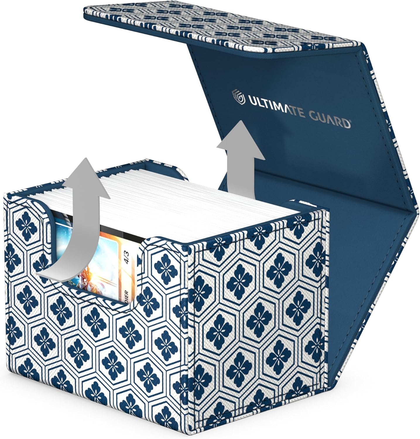 Ultimate Guard Limited Run Sidewinder 100+ Shogun's Journey II, Deck Box for 100 Double-Sleeved TCG Cards, Kikko, Magnetic Closure & Microfiber Inner Lining…