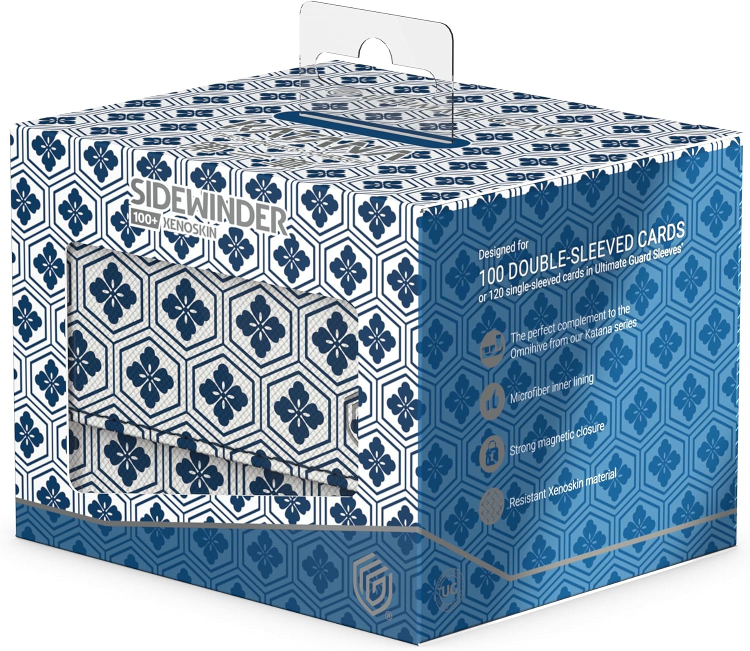 Ultimate Guard Limited Run Sidewinder 100+ Shogun's Journey II, Deck Box for 100 Double-Sleeved TCG Cards, Kikko, Magnetic Closure & Microfiber Inner Lining…