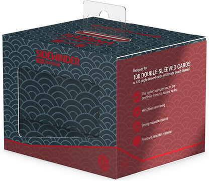 Ultimate Guard Limited Run Sidewinder 100+ Shogun's Journey II, Deck Box for 100 Double-Sleeved TCG Cards, Seigaiha, Magnetic Closure & Microfiber Inner Lining…