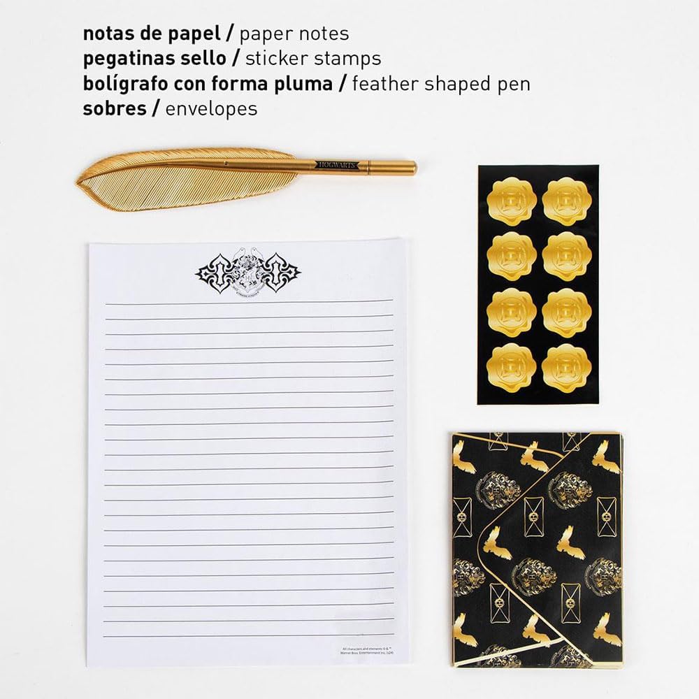 Harry Potter - Stationery Set Plumb