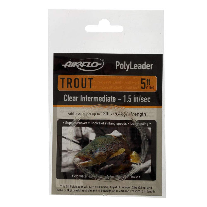 Airflo Airflo Polyleader Trout 5ft Intermediate