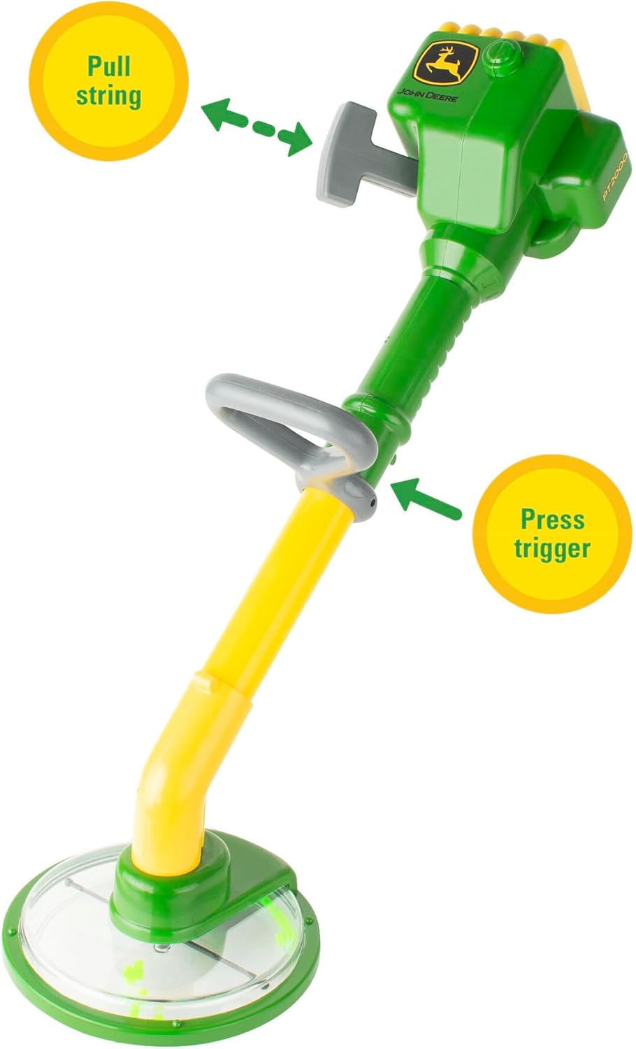 TOMY John Deere 35813 John Deere Kids Strimmer, Green