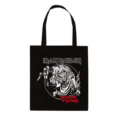ABYSTYLE GB Eye Iron Maiden Eddie Logo Tote Bag