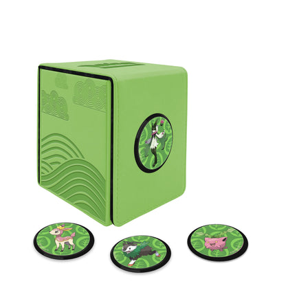 Pokemon - Deckbox Pok??Mon Alcove Click Series 3 - Green