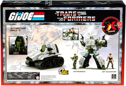 Transformers Collaborative G.I. Joe x Autobot Kup Triple T Action Figure