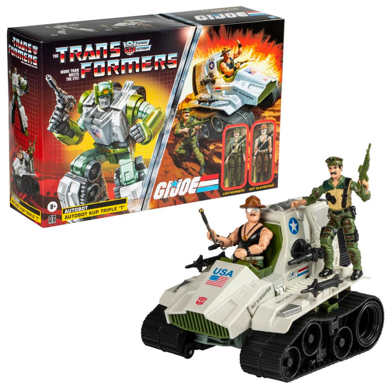 Transformers Collaborative G.I. Joe x Autobot Kup Triple T Action Figure